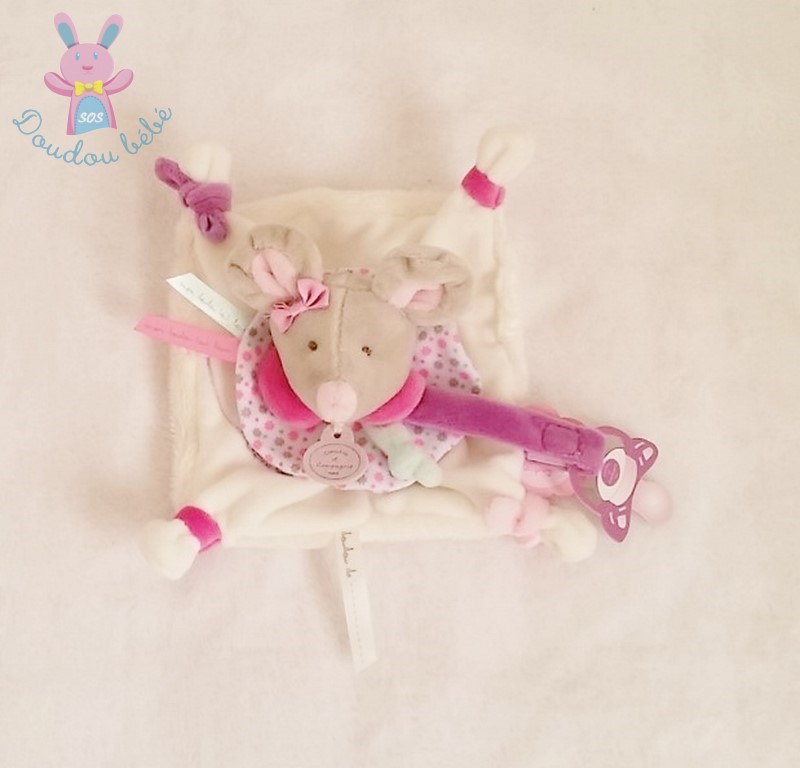 ATTACHE TETINE SOURIS - SOS Doudou - DOUDOUS & JOUETS : Bébé