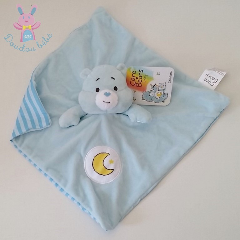 Doudou Care Bears Ours Rose Plat - Bisounours