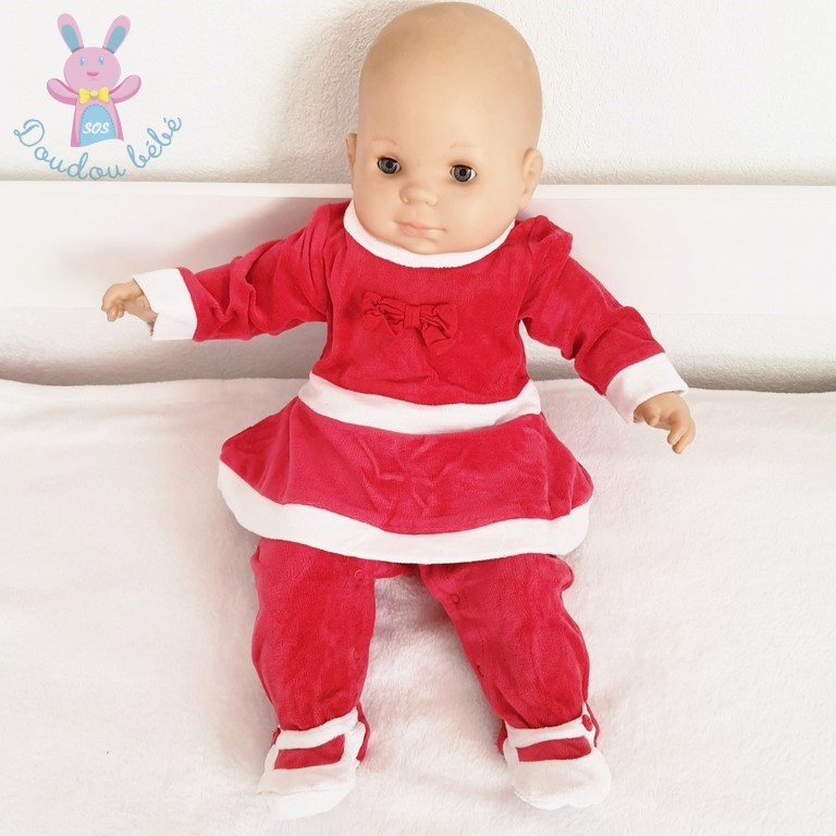 Pyjama rouge bébé fille - 3 mois - Encore1Fois