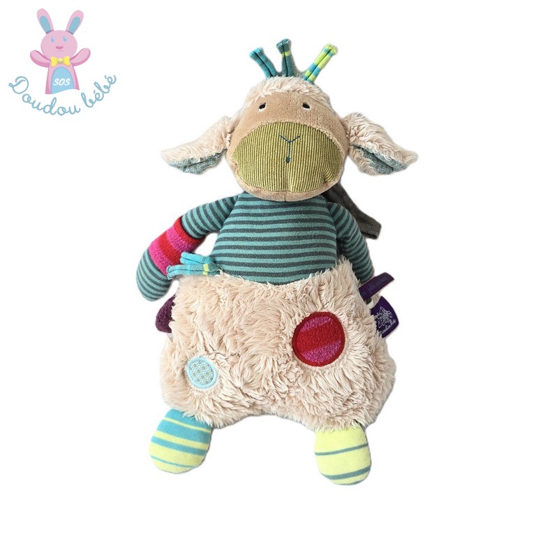 Doudou Mouton musical Les jolis pas beaux MOULIN ROTY