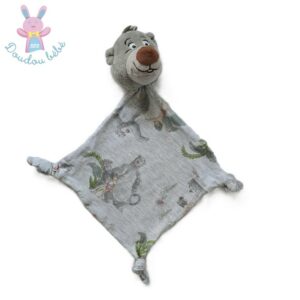 Doudou plat Ours Baloo gris Le livre de la jungle DISNEY PRIMARK