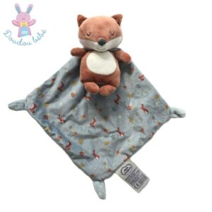 Doudou Renard marron cape vert glands champignons MOTS D’ENFANTS