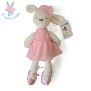 Doudou Lapin danseuse rose blanc MAMAS & PAPAS BABYPLAY